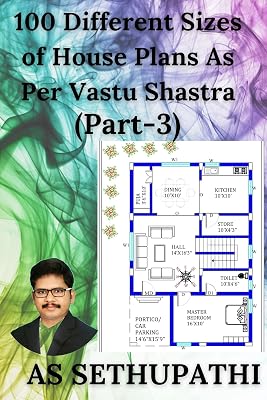 100 Different Sizes of House Plans As Per Vastu Shastra: (Part-3)