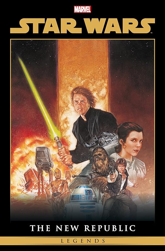 STAR WARS LEGENDS: THE NEW REPUBLIC OMNIBUS VOL. 2 DORMAN HEROES COVER by John Wagner