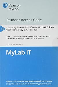 MyLab IT with Pearson eText -- Access Card -- for Exploring 2019 with Technology in Action