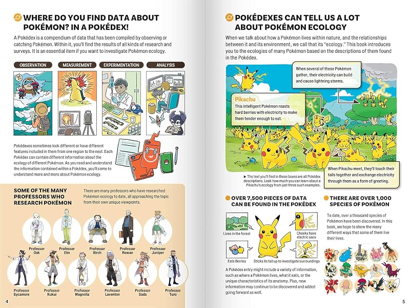 Pokécology An Illustrated Guide to Pokémon Ecology (Pokemon Pikachu Press) by Pikachu Press