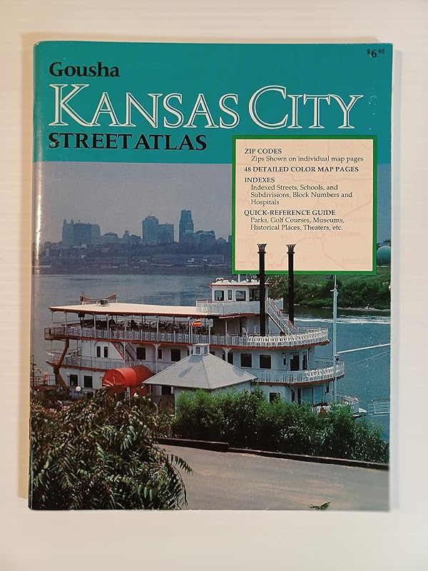 Gousha Kansas City Street Atlas by H.M. Gousha Company