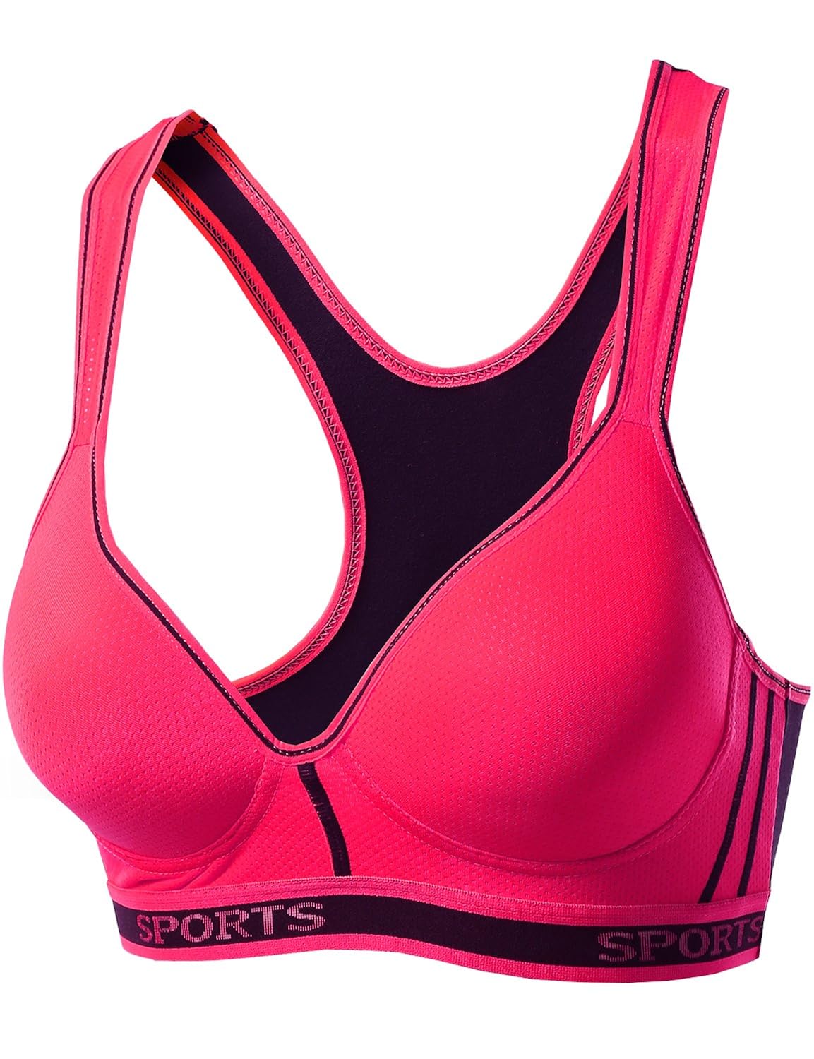

Xpril Women's Racerback Underwired Padded Sport Bras