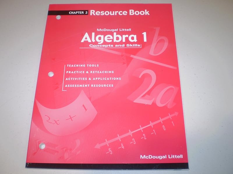 Algebra 1: Concepts and Skills: Resource Book Chapter 2 by McDougal Littell