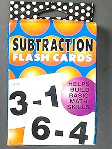 Subtraction (Brighter Child Flash Cards)