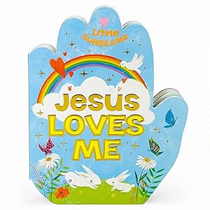 Jesus Loves Me Praying Hands Board Book - Gift for Easter, Christmas, Communions, Birthdays, and more! (Little Sunbeams) by Cottage Door Press