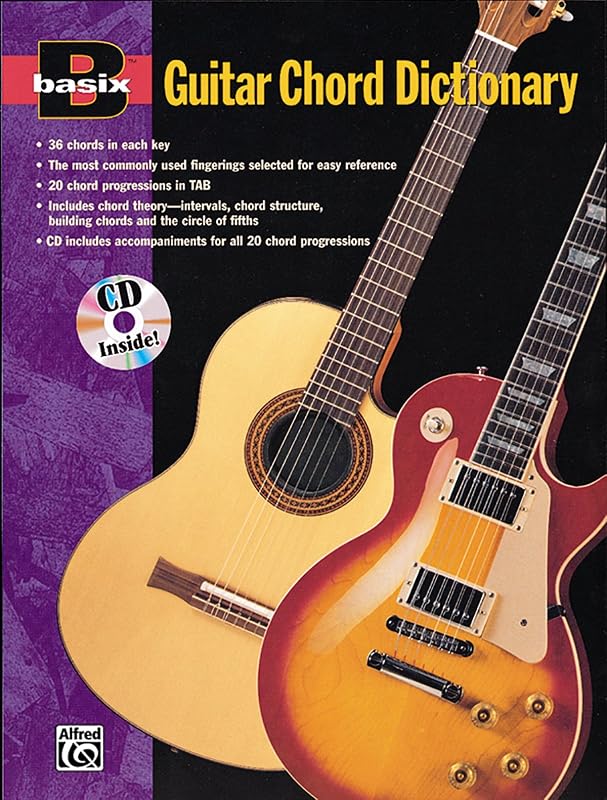 Basix Guitar Chord Dictionary (Book & Audio CD) (Basix(R) Series) by Ron Manus