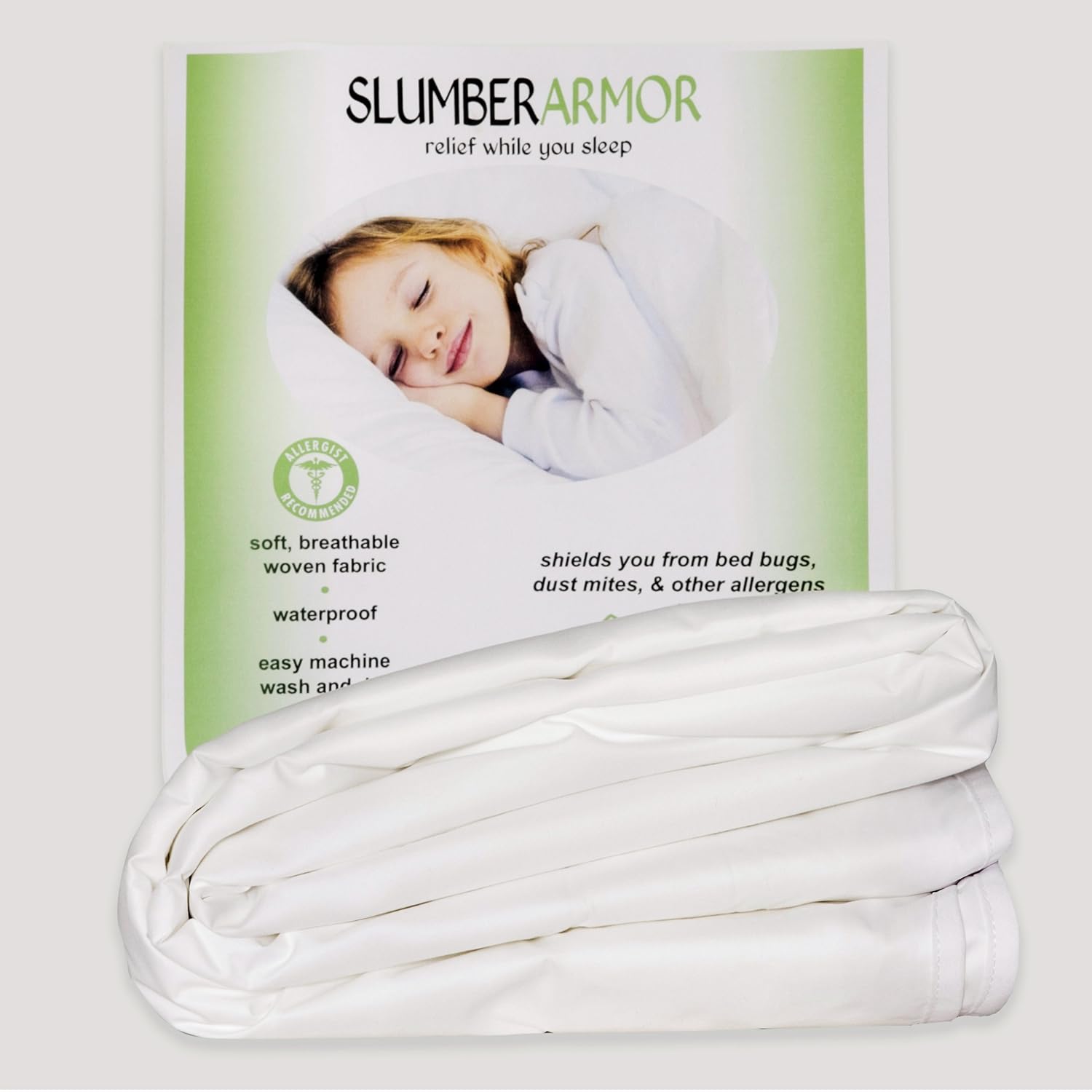

SlumberArmor Mattress Encasement (Twin Long: 12 depth)
