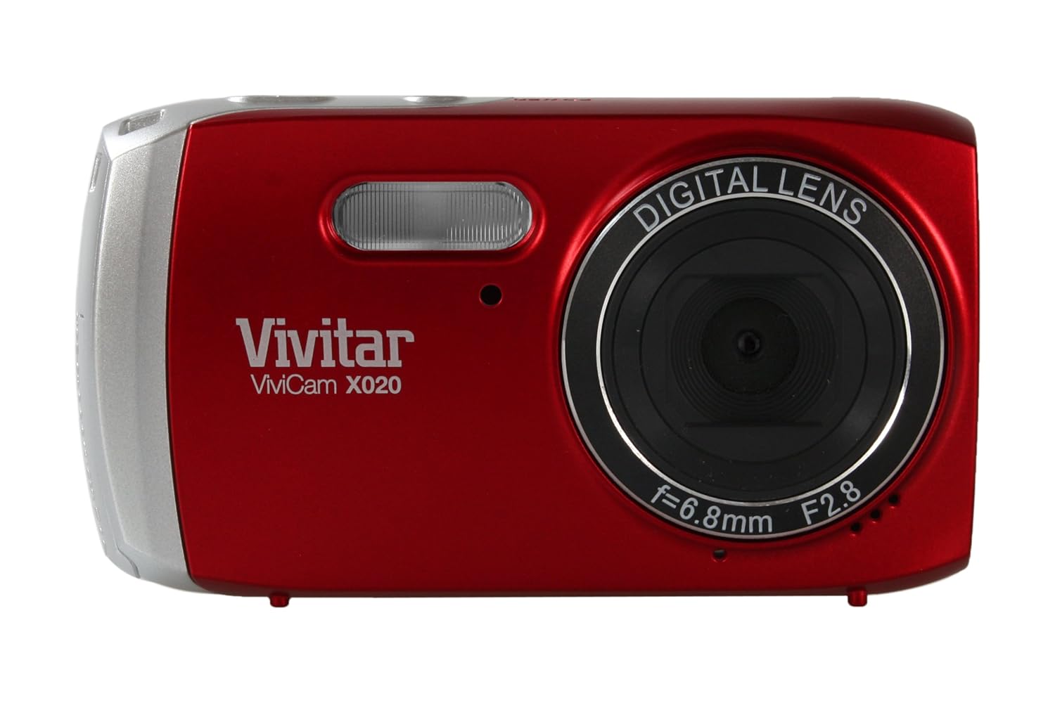 Vivitar Vivicam Red X020 10.1 MP HD Digital Camera