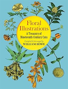 Floral Illustrations: A Treasury of Nineteenth-Century Cuts (Dover Pictorial Archive) by William Rowe