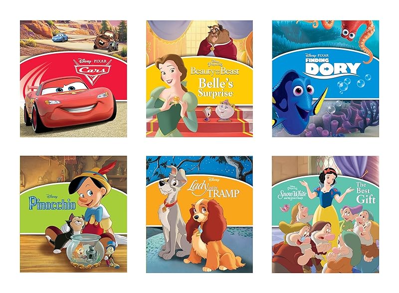 Disney: 6-Book Set by Pi Kids