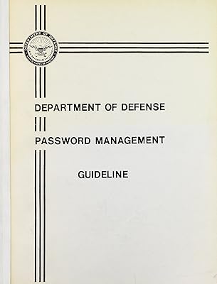 Password Management Guideline: Department of Defense