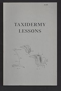 Taxidermy Lessons (Poems) by James Magorian