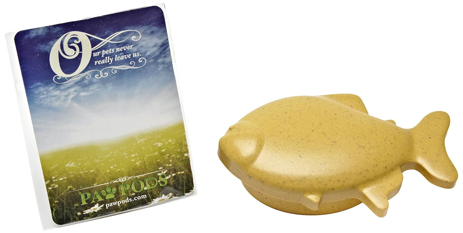 

Paw Pods Biodegradable Casket, Fish Pod