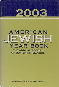 American Jewish Year Book 2003 (American Jewish Year Book) by David L. Singer