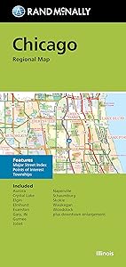 Rand McNally Folded Map: Chicago Regional Map
