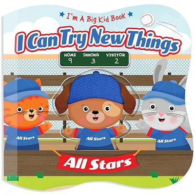 I Can Try New Things - Children's Touch and Feel Board Book - Sensory Board Book