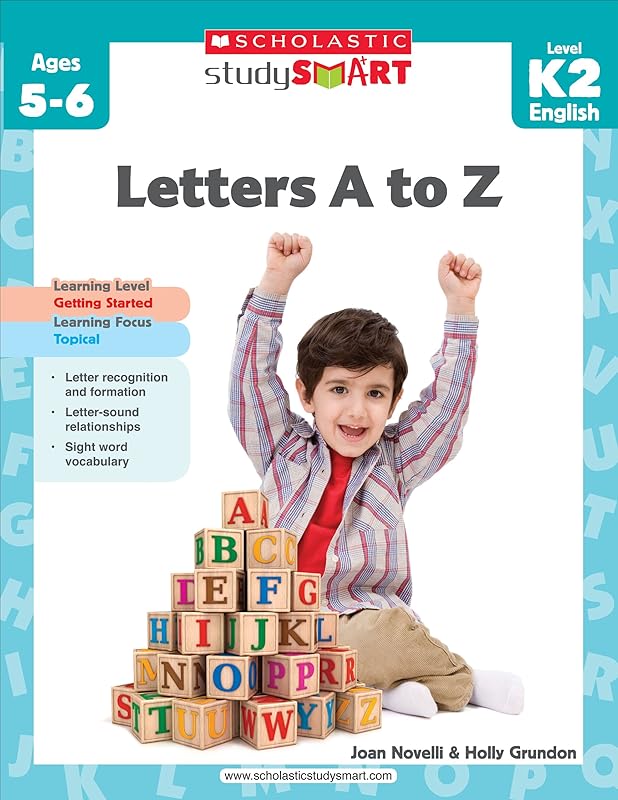 Scholastic Study Smart: Letters A to Z: Grades K-2 by Joan Novelli