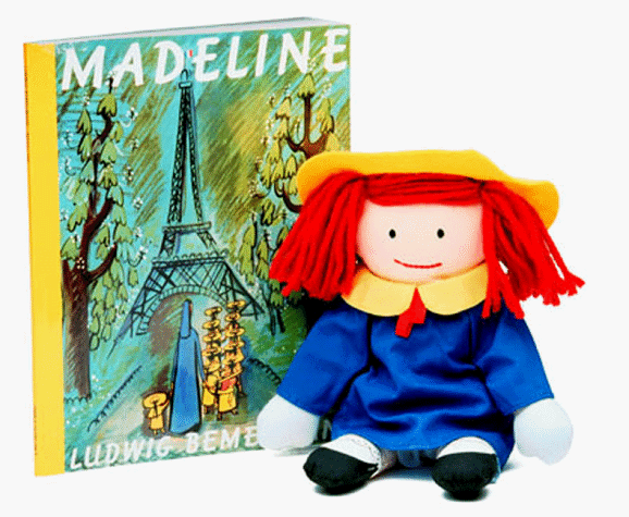 The Madeline Book and Toy Box
