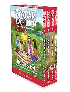 The Boxcar Children Mysteries Boxed Set 1-4: The Boxcar Children; Surprise Island; The Yellow House; Mystery Ranch