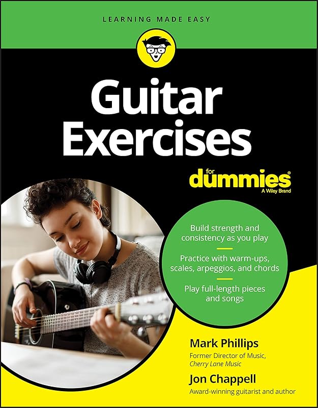 Guitar Exercises For Dummies (For Dummies (Music)) by Mark Phillips