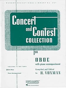 Concert and Contest Collection for Oboe: Solo Book Only