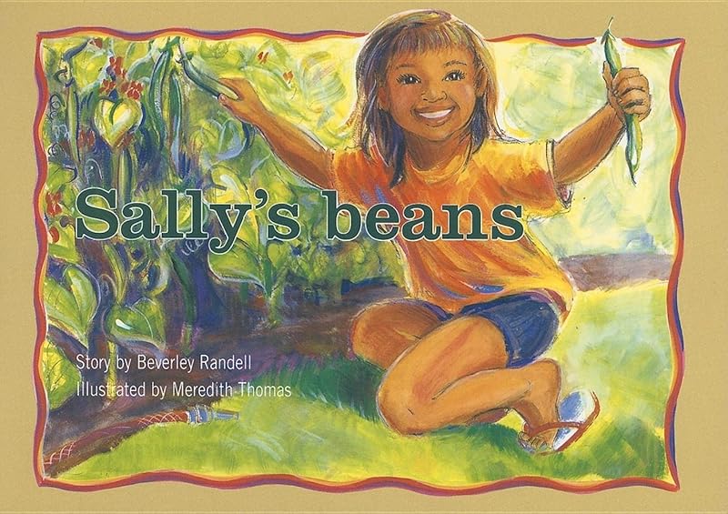 Sally's beans (New PM story books) by Beverley Randell