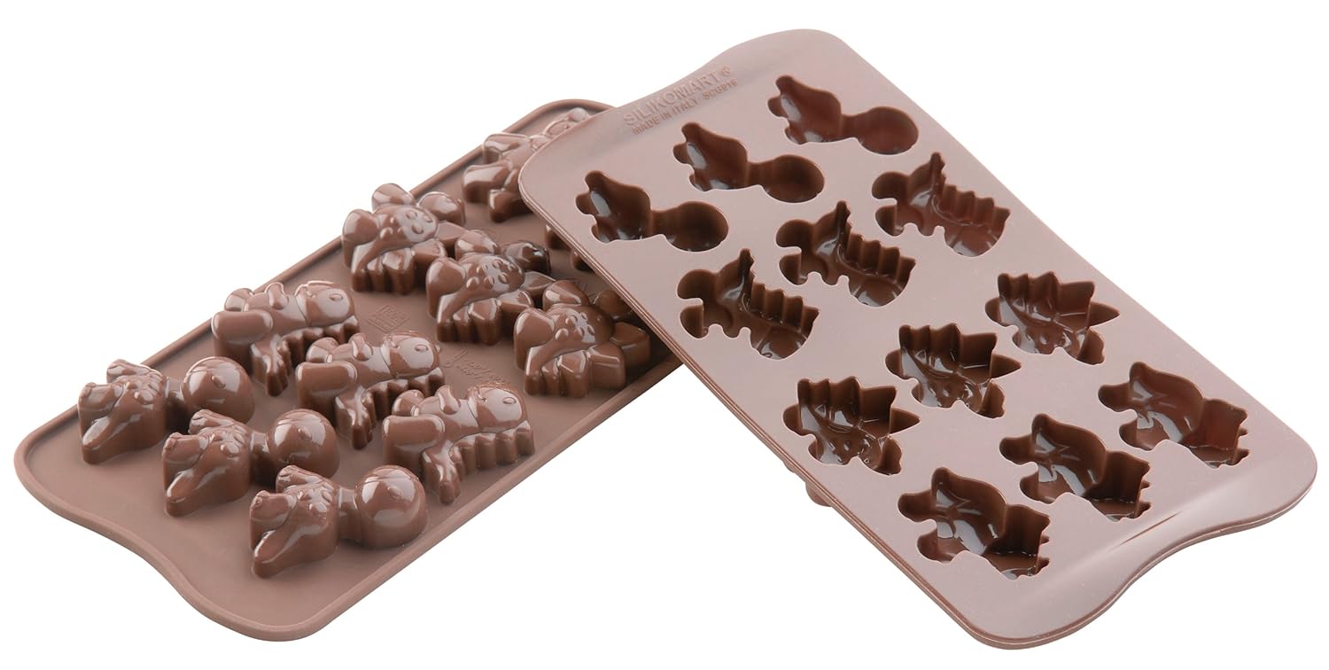 

Silikomart Silicone Chocolate Dinosaur Mold