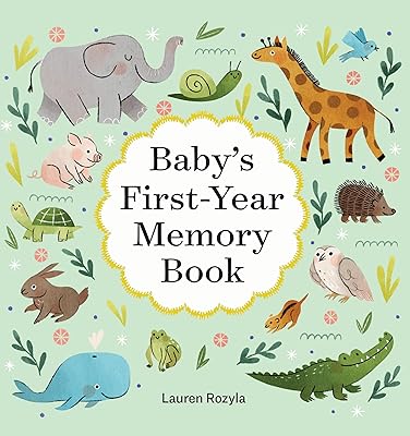 Baby's First-Year Memory Book: Memories and Milestones