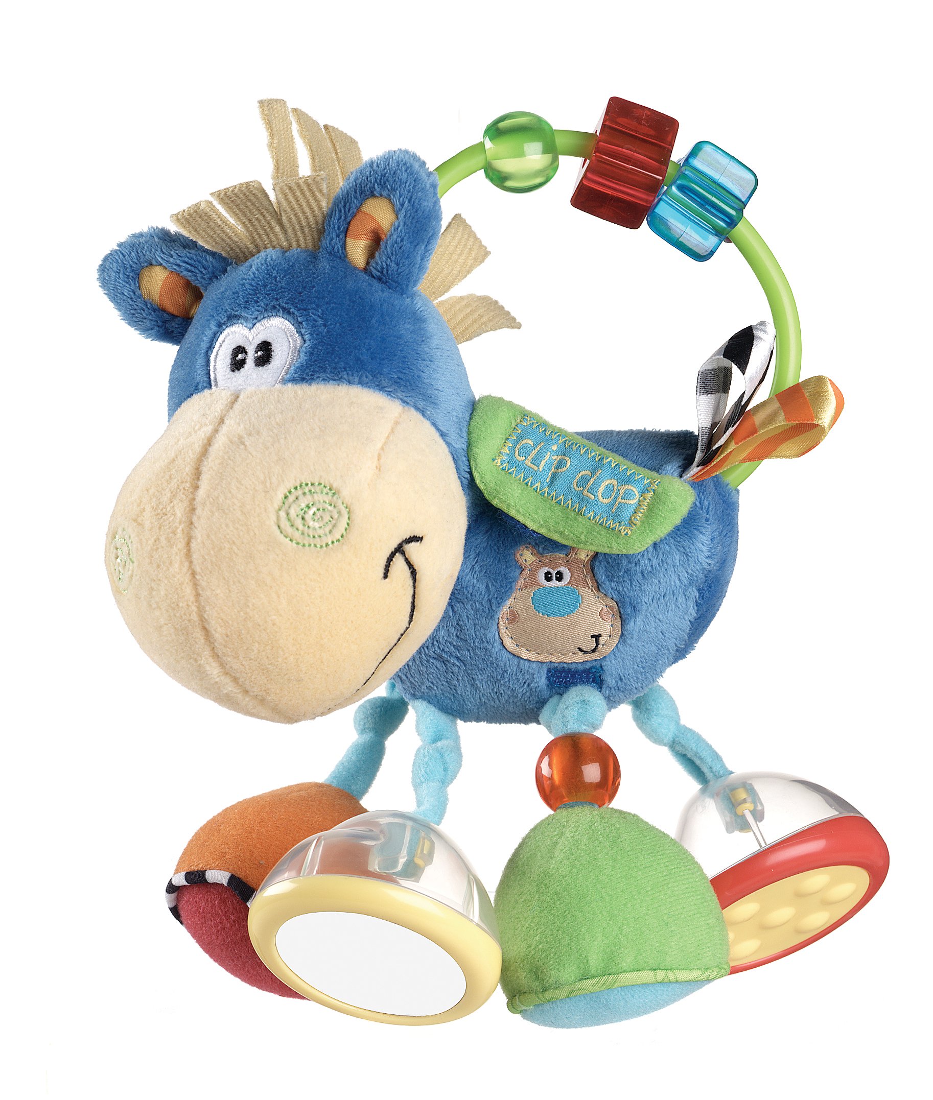 playgro clip clop activity baby rattle