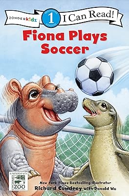 Fiona Plays Soccer: Level 1 (I Can Read! / A Fiona the Hippo Book)