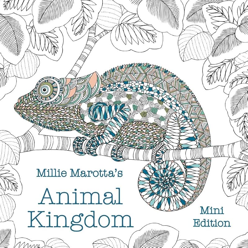 Millie Marotta's Animal Kingdom: Mini Edition (A Millie Marotta Adult Coloring Book) by Millie Marotta
