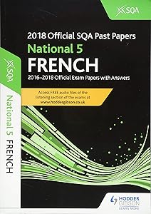 National 5 French 2018-19 SQA Past Papers with Answers