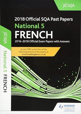 National 5 French 2018-19 SQA Past Papers with Answers