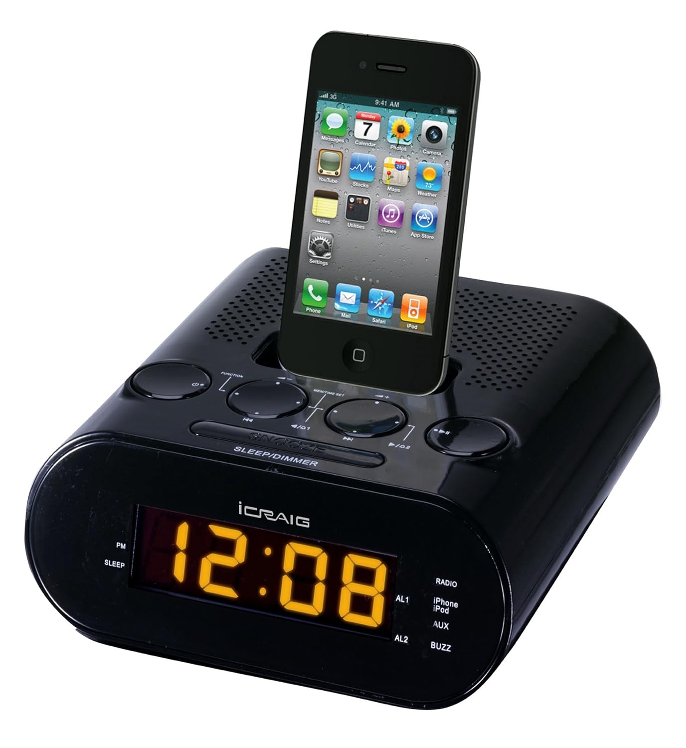 

Craig Dual Alarm iPod/iPhone Docking Alarm Clock