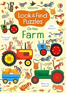Look and Find Puzzles On the Farm