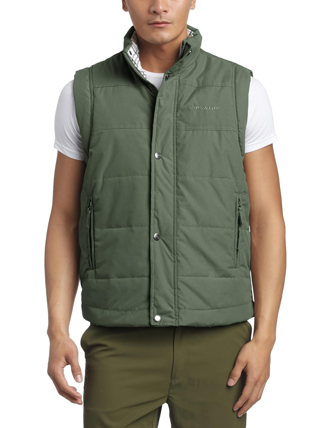 dunlop 邓禄普 男式 棉马甲 34110301