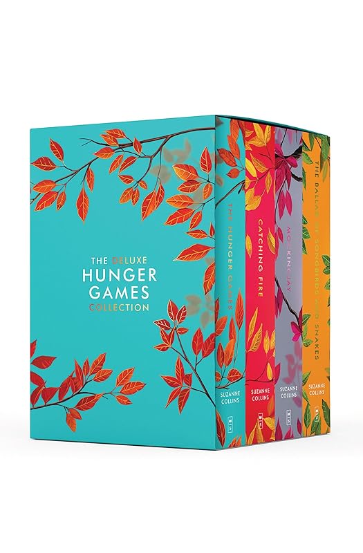Hunger Games Box Set (Deluxe Edition with Stenciled Edges) (The Hunger Games) by Suzanne Collins