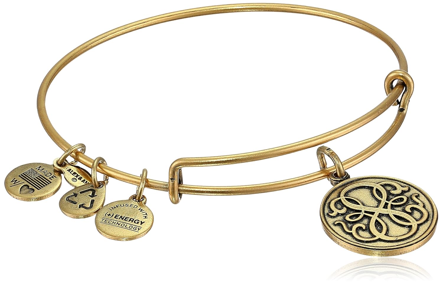 

Alex and Ani Bangle Bar "Path of Life" Rafaelian Expandable Bracelet