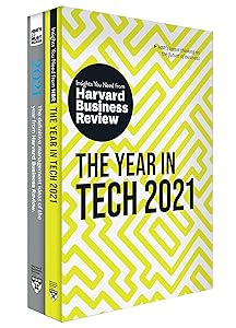 HBR's Year in Business and Technology: 2021 (2 Books) by Harvard Business Review