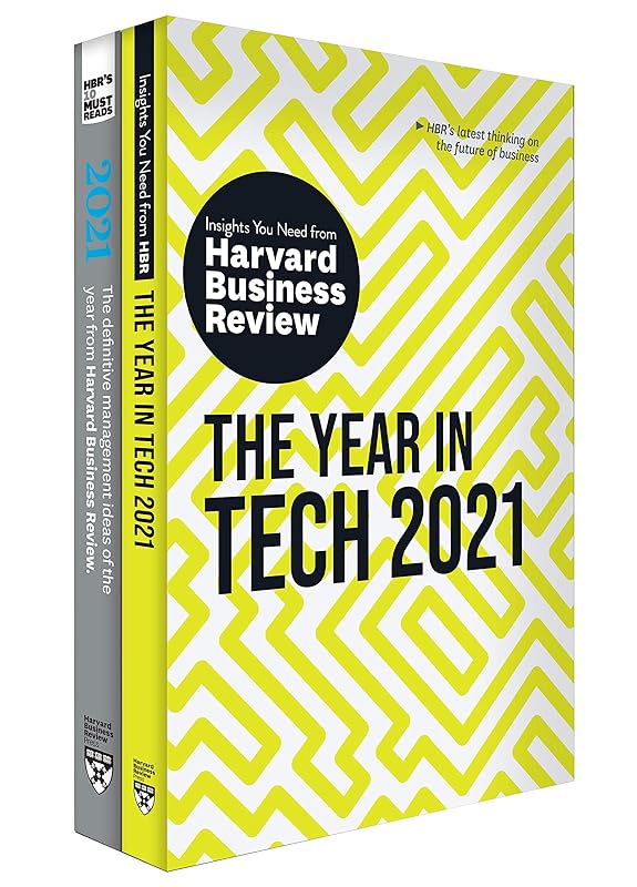 HBR's Year in Business and Technology: 2021 (2 Books) by Harvard Business Review
