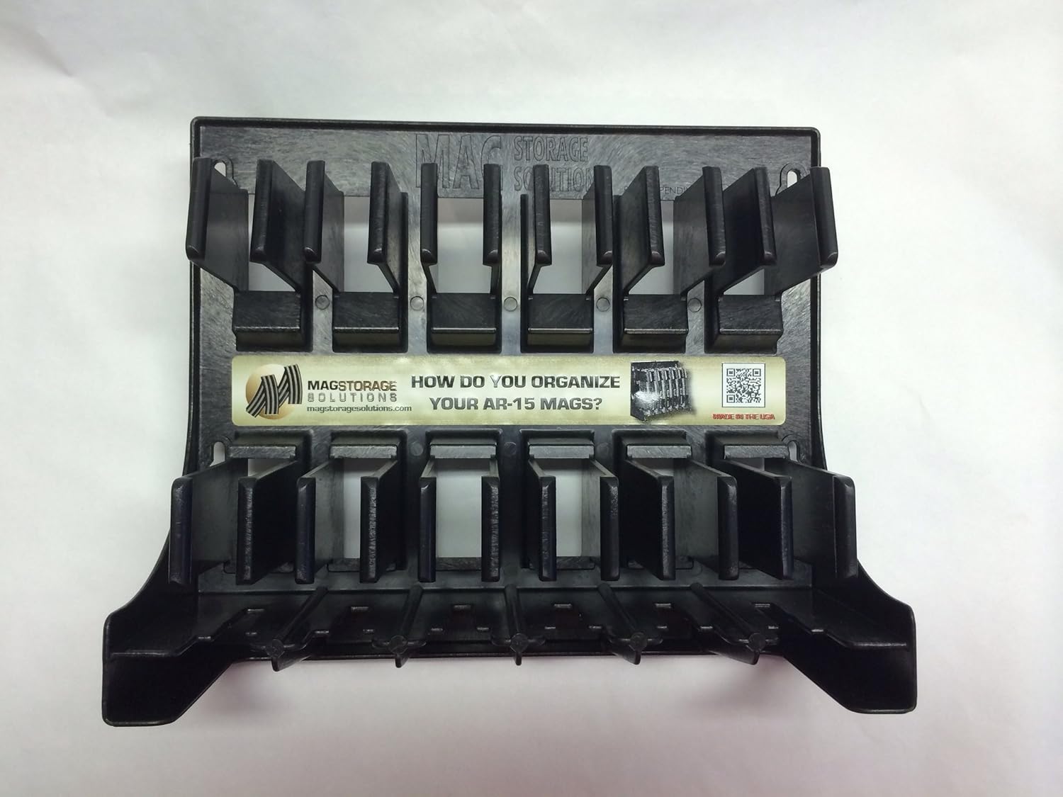 

Mag Storage Solutions AR-15 5.56 .223 MagHolder Magazine Holder Storage Rack Magpul AR15