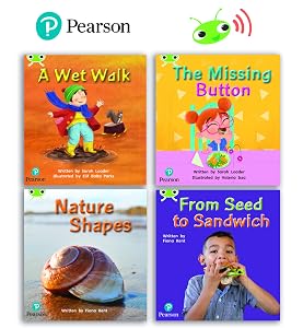 Learn to Read at Home with Bug Club Phonics: Phase 1 - Early Years and Reception (2 fiction and 2 non-fiction books) by Sarah Loader