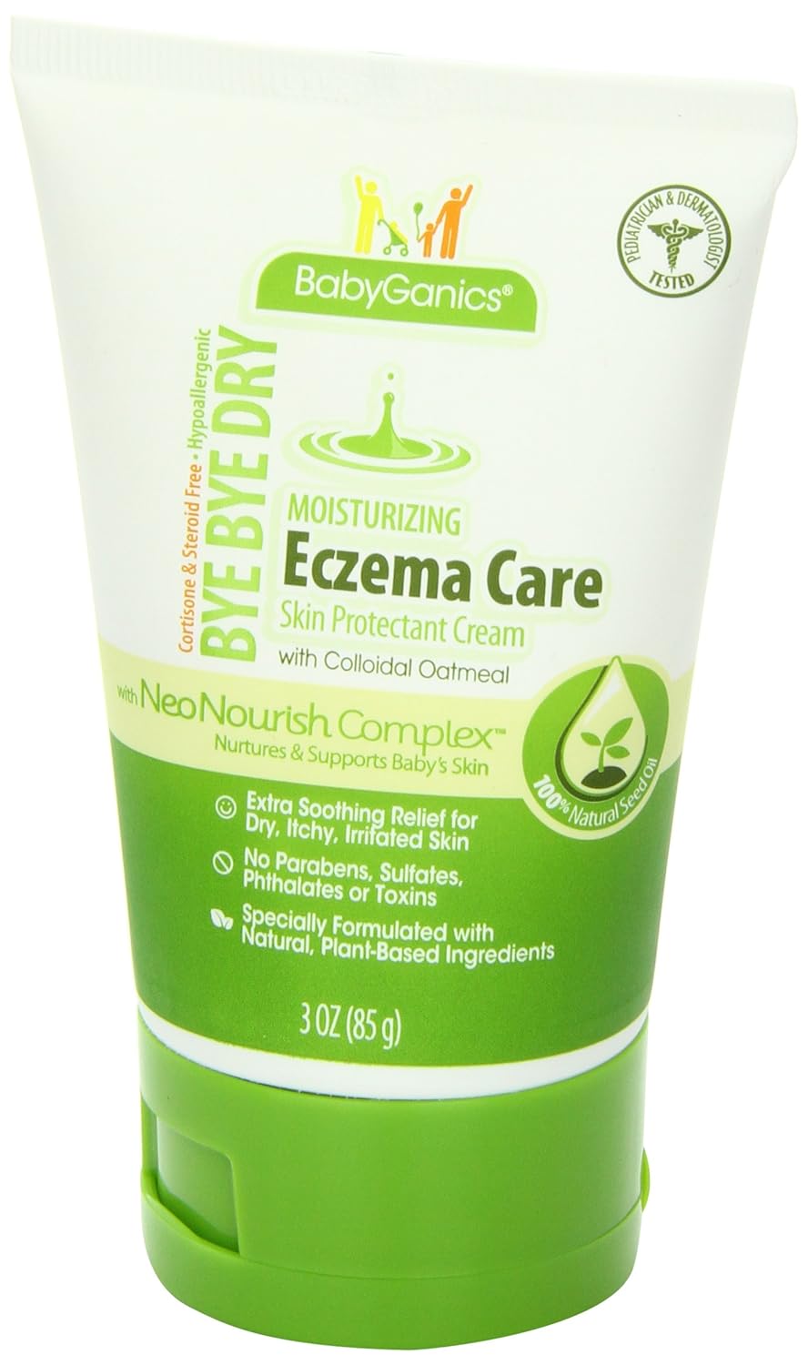 no cortisone, steroids, parabens, sulfates, phthalates