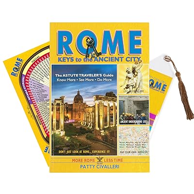 ROME Italy Travel Guide - Patty Civalleri - Spinner Board and Bookmark Included - On-the-go Instant Planner - Italy Travel Guide 2024, Europe Travel Guides, Travel Book
