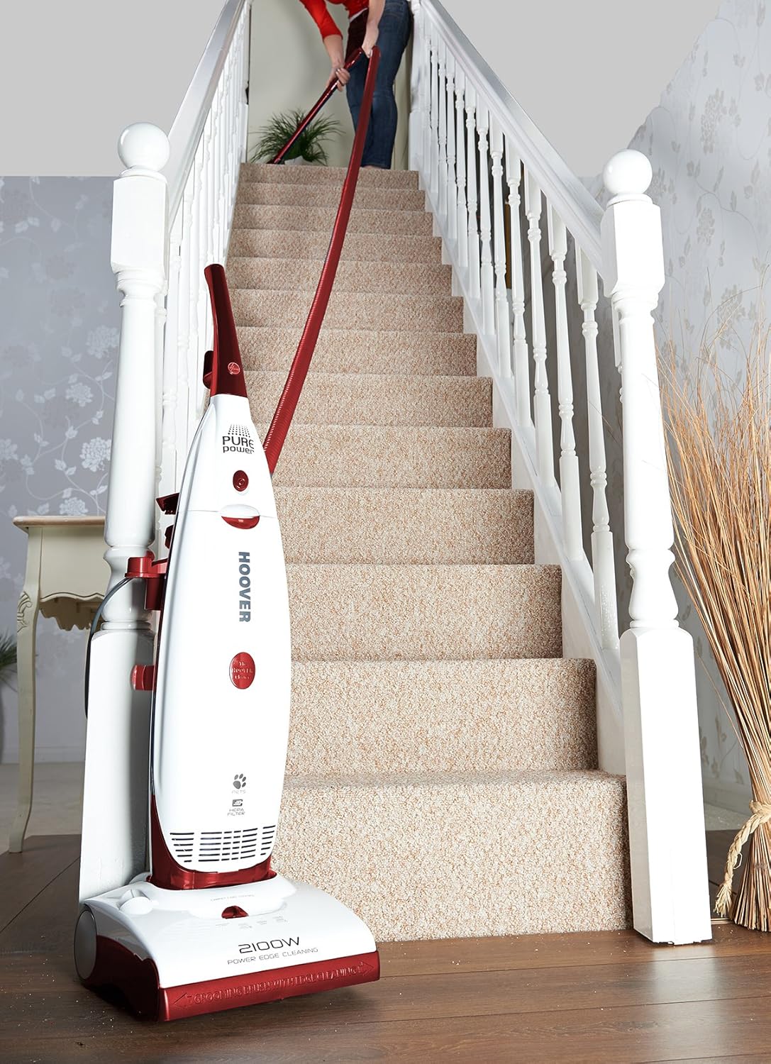 Hoover Purepower PU71 PU01001 Bagged Upright High Capacity Vacuum