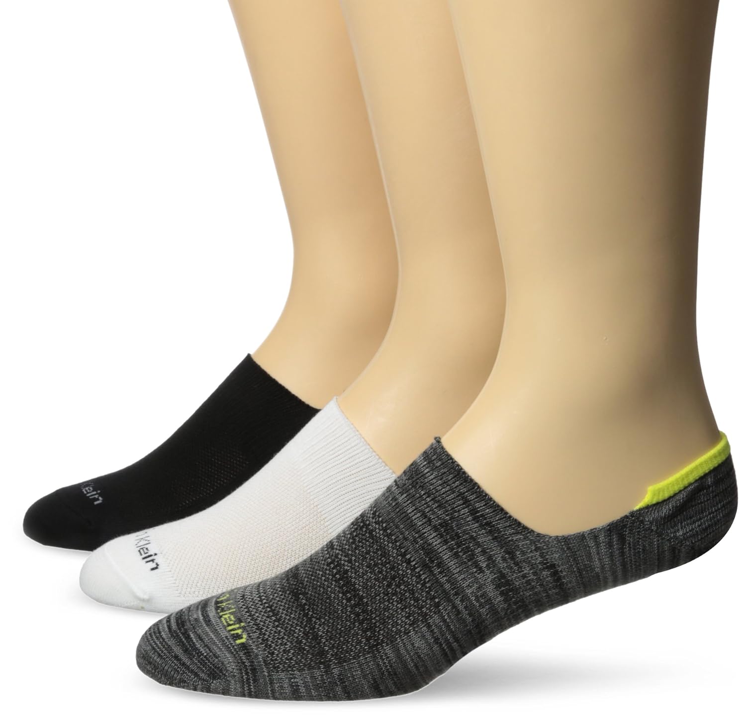 

Calvin Klein Men's 3 Pack Feeder No Show Sock