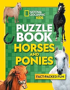 Puzzle Book - Horses & Ponies (National Geographic Kids)