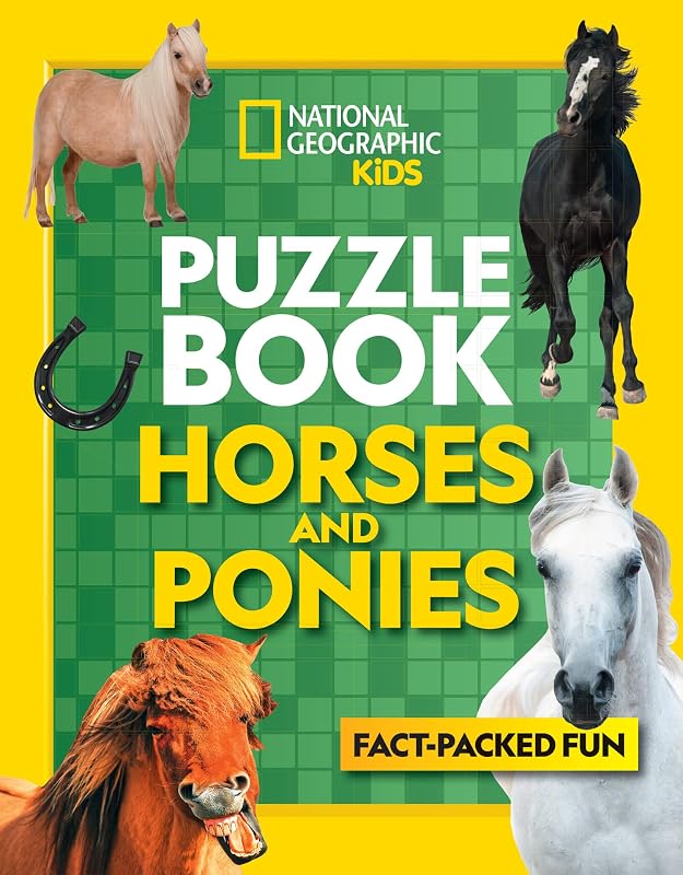 Puzzle Book - Horses & Ponies (National Geographic Kids) by National Geographic Kids