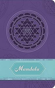 Mandala Hardcover Ruled Journal