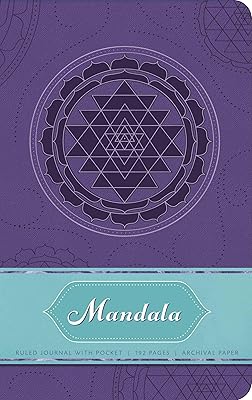 Mandala Hardcover Ruled Journal